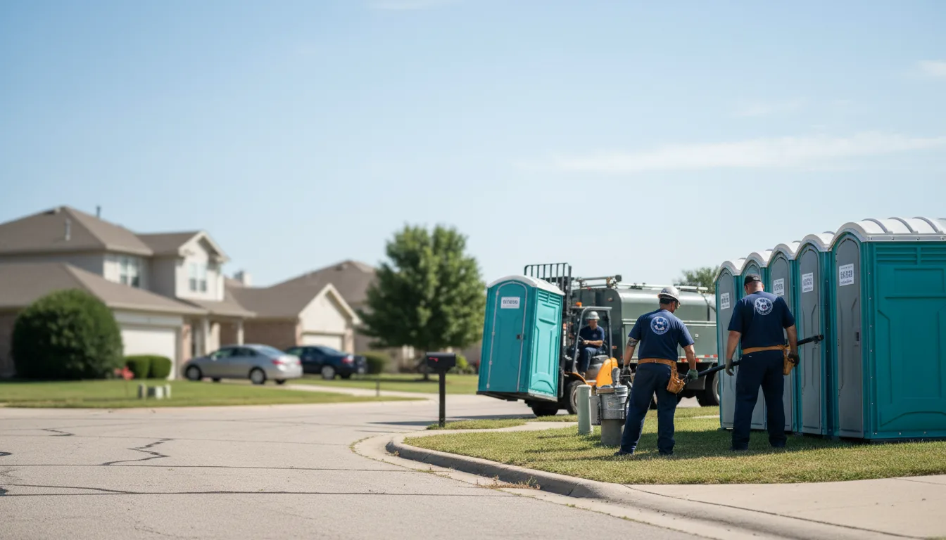 Porta Potty Rental in Oakley, MI near me